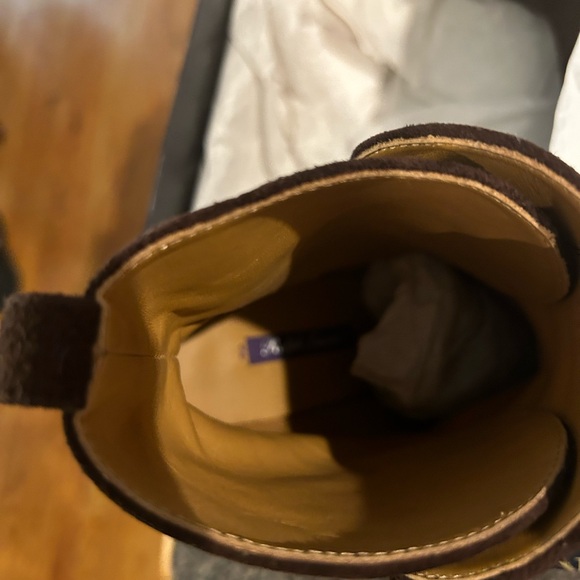 Brand new Ralph Lauren Suede booties- 4 inch heals - Picture 3 of 5